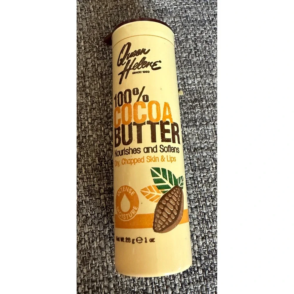3 pack Queen Helene 100% Cocoa Butter Stick 1oz Intense Moisture 4 Dry Skin Lips